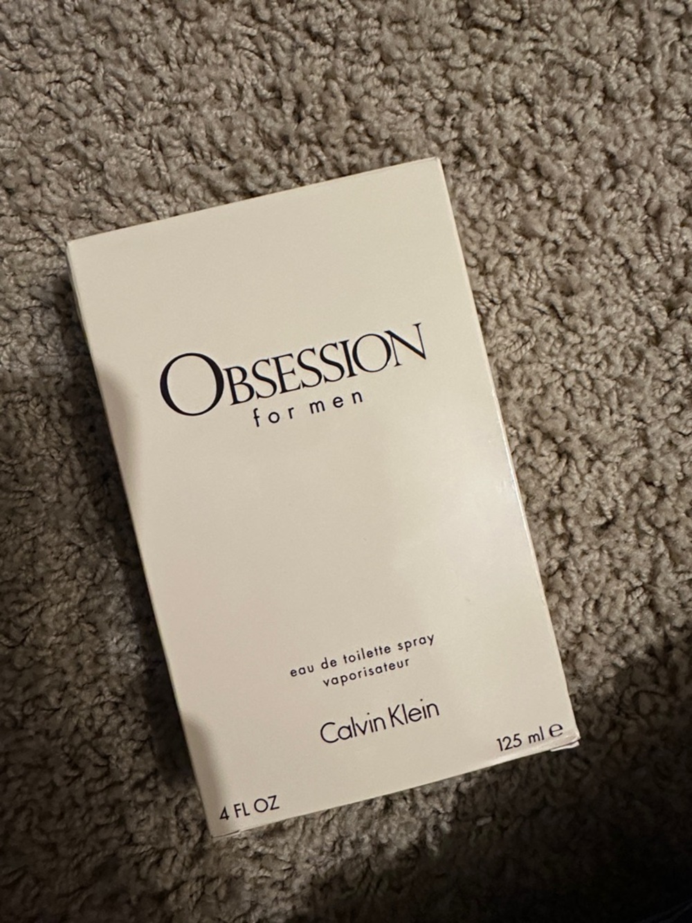 Calvin Klein Obsession for Men - White Packaging - New